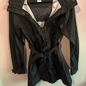 Black Colombia Rain Jacket